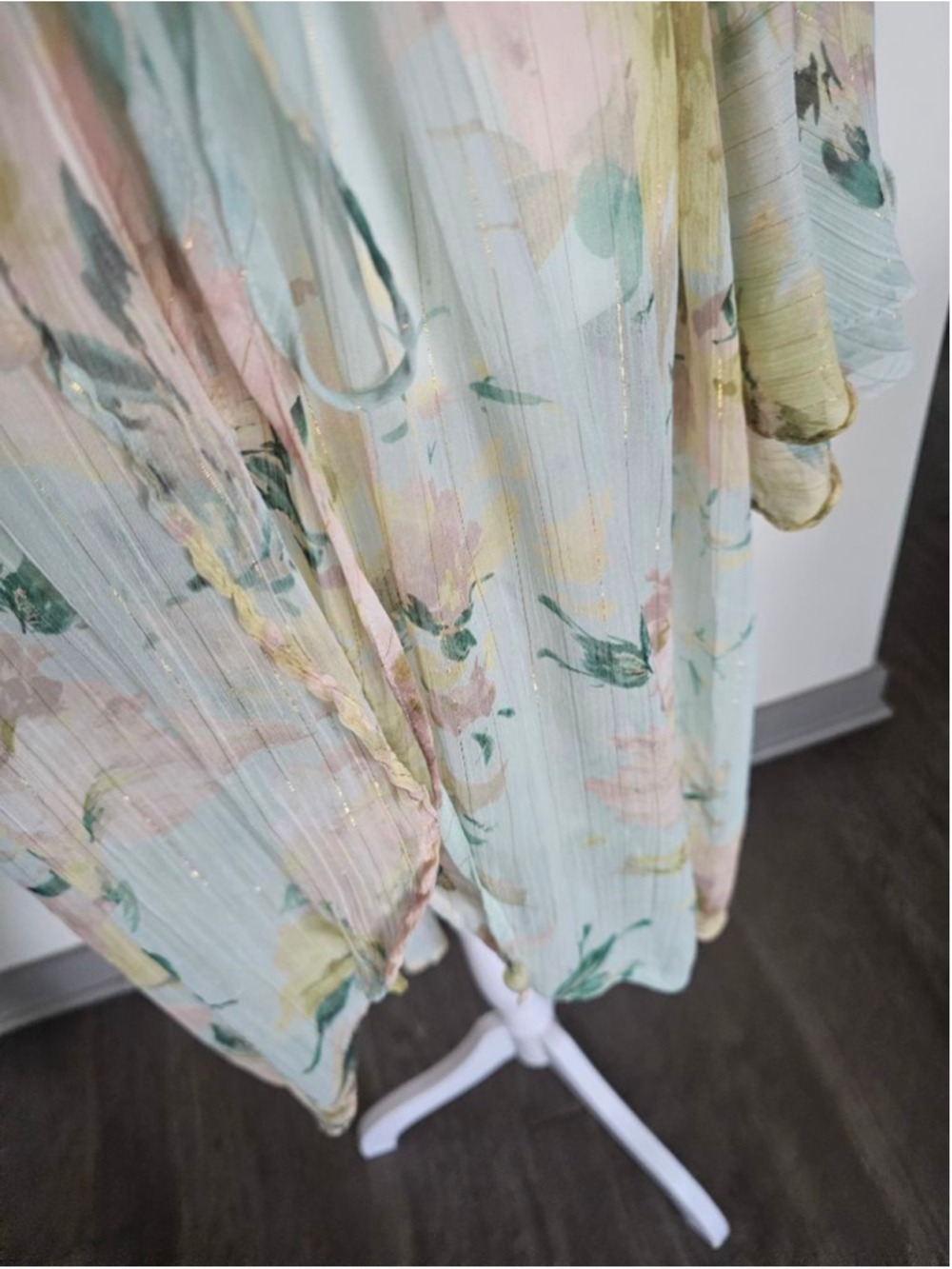 Cure Floral Chiffon Kimono Size 1XL - Picture 5 of 8